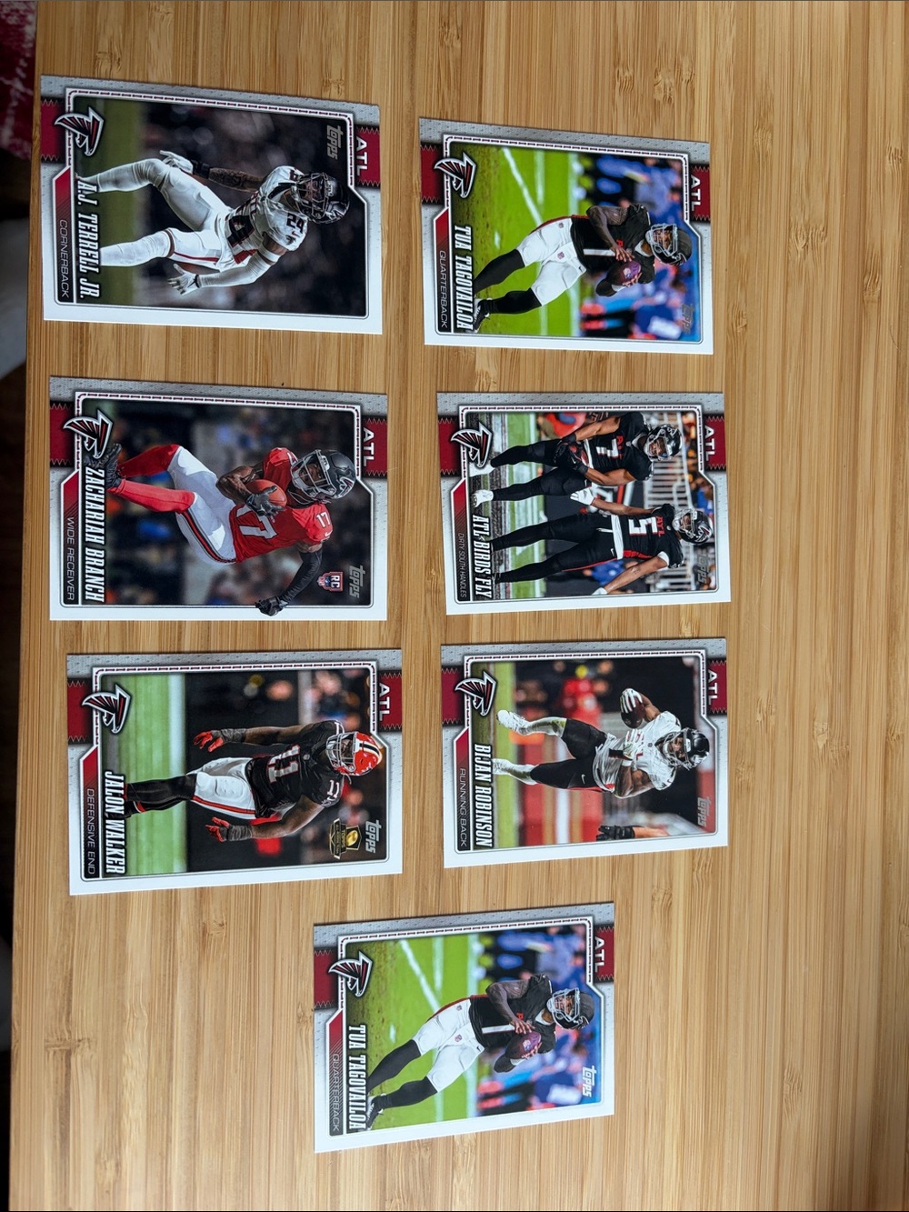 Atlanta Falcons Football Cards (7)